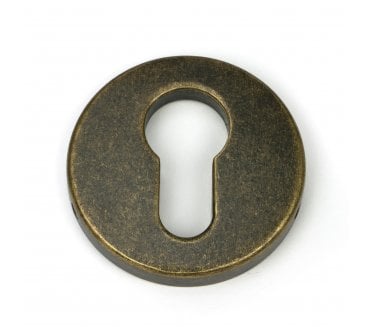 From The Anvil 52605 Regency Concealed Euro Profile Escutcheon - Burnished Brass