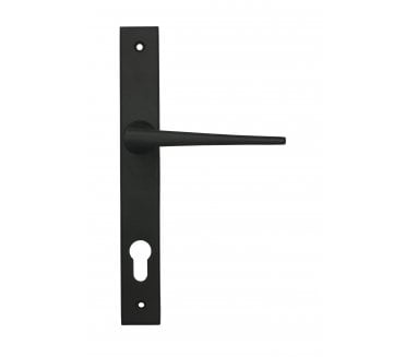 From The Anvil 52606 Eaton Slimline Lever Espag. Lock Set - Matt Black
