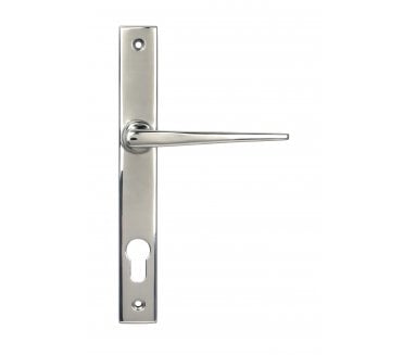 From The Anvil 52609 (Grade 316) Eaton Slimline Lever Espag. Lock Set - Polished Stainless Steel