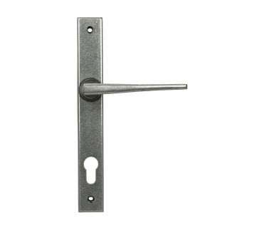 From The Anvil 52611 Eaton Slimline Lever Espag. Lock Set - Pewter