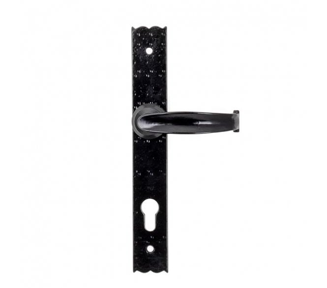 From The Anvil 73143 Cottage Lever Espag Multi-point Lock Set - Antique Black