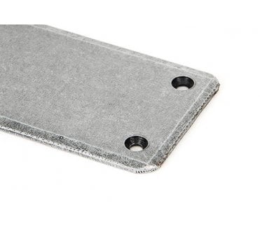 From The Anvil 73177 Plain Finger Plate 1800mm - Pewter