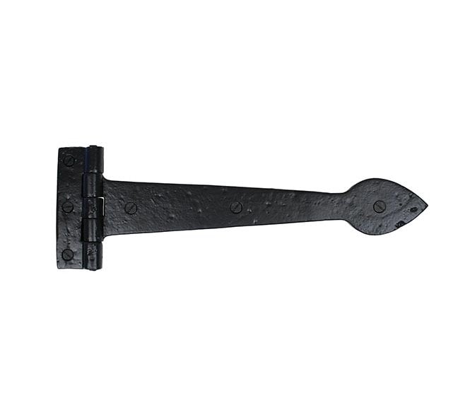 From The Anvil 73226 300mm Cast T Hinges (Pair) - Black Smooth