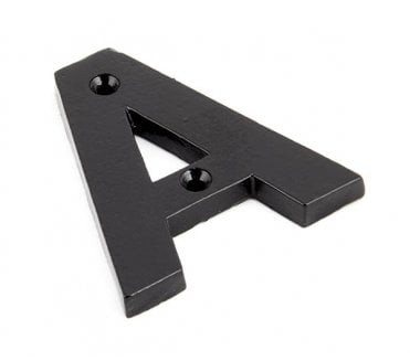 From The Anvil 78mm Alphabet Letters A-Z - Black
