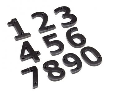 From The Anvil 78mm Door Numerals - Aged Bronze