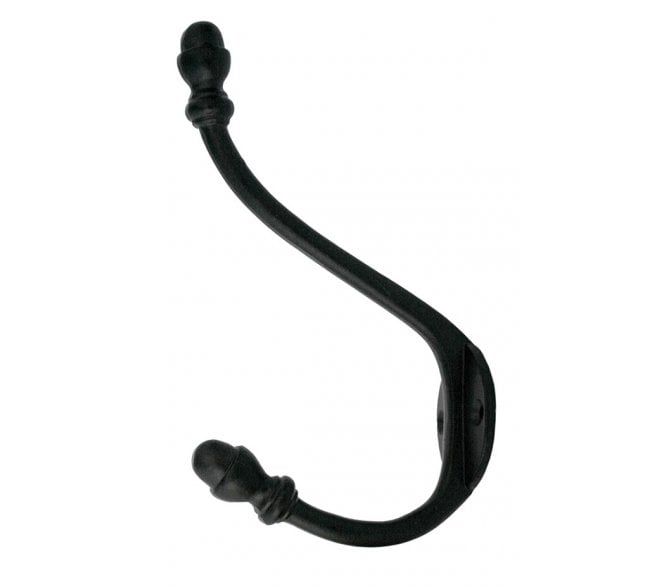 From The Anvil 83542 Period Hat & Coat Hook  - Black