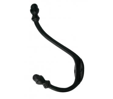 From The Anvil 83542 Period Hat & Coat Hook  - Black