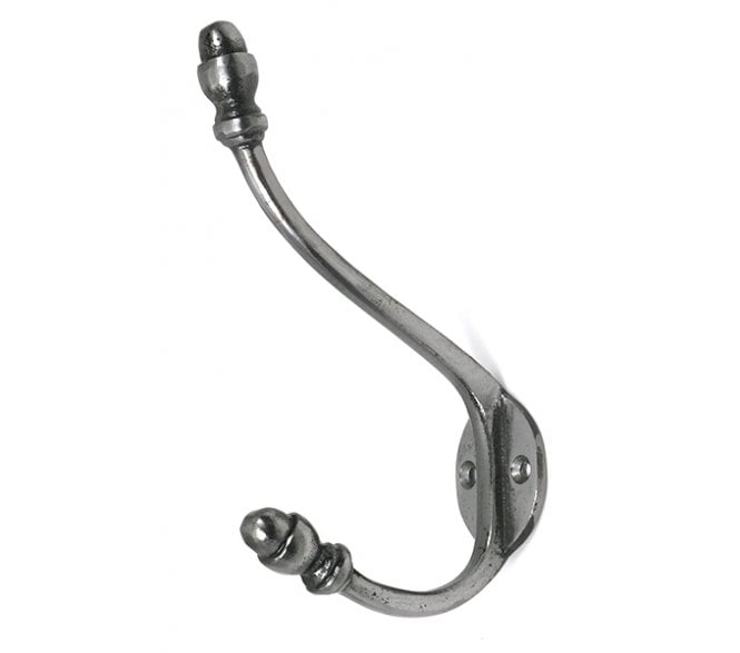 From The Anvil 83543 Hat & Coat Hook  - Natural Smooth Iron