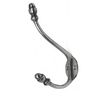 From The Anvil 83543 Hat & Coat Hook  - Natural Smooth Iron