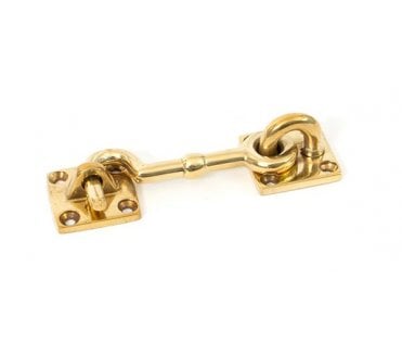 From The Anvil 83549 3 Cabin Hook - Polished Brass