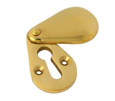From The Anvil 83557 Plain Escutcheon - Polished Brass