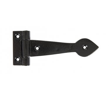 From The Anvil 83624 150mm Cast T Hinges (Pair)  - Black Smooth