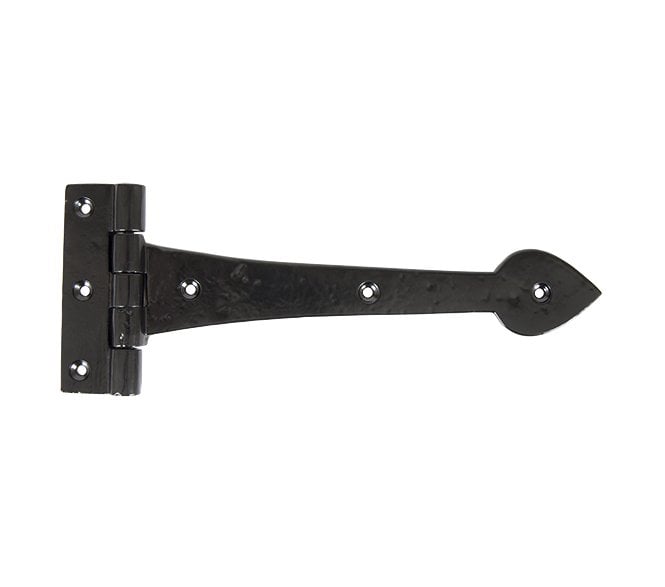 From The Anvil 83625 250mm 1/2 Cast T Hinges (Pair) - Black Smooth