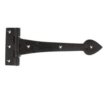 From The Anvil 83625 250mm 1/2 Cast T Hinges (Pair) - Black Smooth