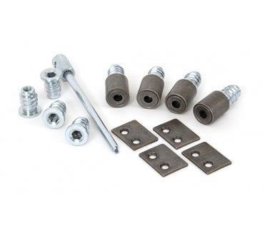 From The Anvil 83644 Secure Window Sash Stops (Pack of 4) - Antique Pewter