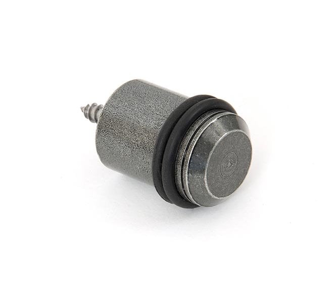 From The Anvil 83646 Floor Mounted Doorstop - Pewter