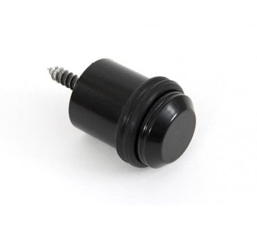 From The Anvil 83647 Blacksmith Floor Mounted Doorstop - Black