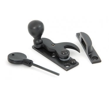 From The Anvil 83650 Blacksmith Standard Hook Sash Fastener - Beeswax