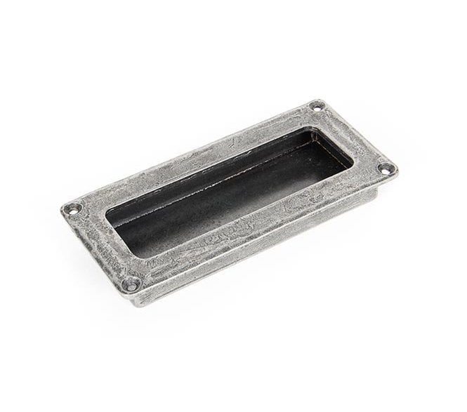 From The Anvil 83654 Blacksmith Flush Pull - Pewter
