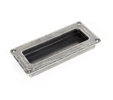 From The Anvil 83654 Blacksmith Flush Pull - Pewter