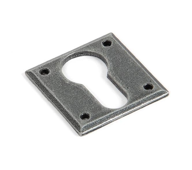 From The Anvil 83656 Avon Euro Profile Escutcheon - Pewter