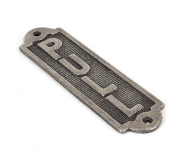 From The Anvil 83684 Pull Sign - Antique Pewter