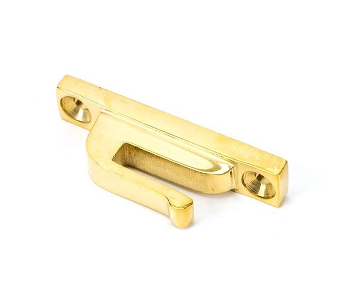 From The Anvil 83687 Spare Window Hook Plate  - Polished Brass