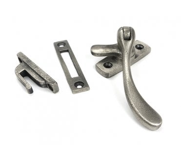 From The Anvil 83698 Cast Peardrop Window Fastener - Antique Pewter