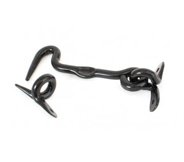 From The Anvil 83770 4 Forged Cabin Hook - Black