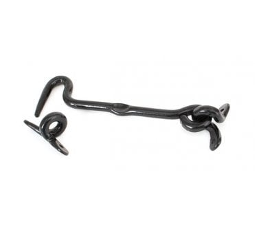 From The Anvil 83771 6 Forged Cabin Hook - Black