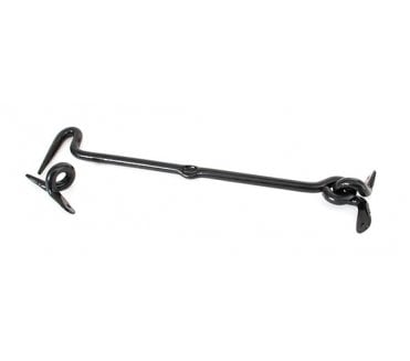 From The Anvil 83773 12 Forged Cabin Hook - Black