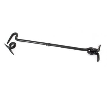 From The Anvil 83774 14 Forged Cabin Hook - Black