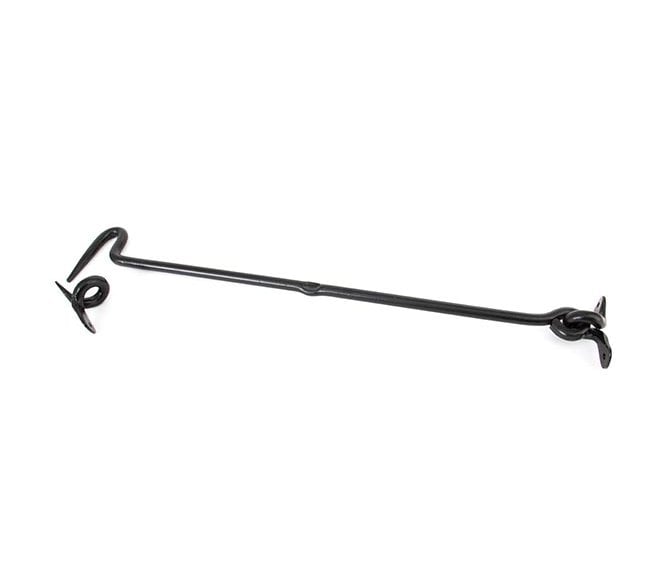 From The Anvil 83776 18 Forged Cabin Hook - Black