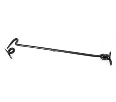 From The Anvil 83776 18 Forged Cabin Hook - Black