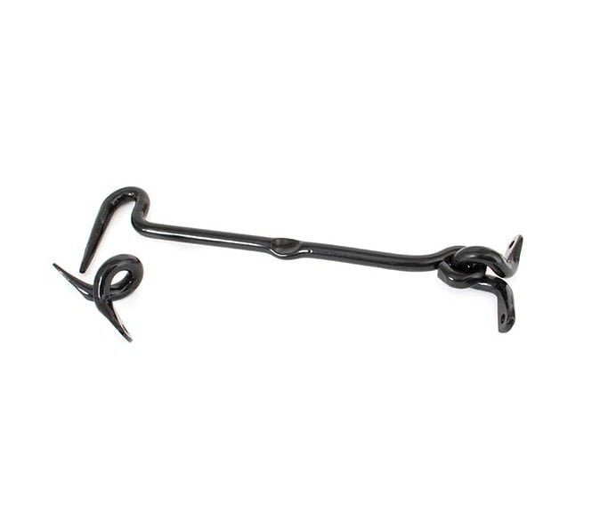 From The Anvil 83777 8 Forged Cabin Hook - Black