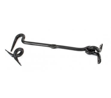 From The Anvil 83777 8 Forged Cabin Hook - Black