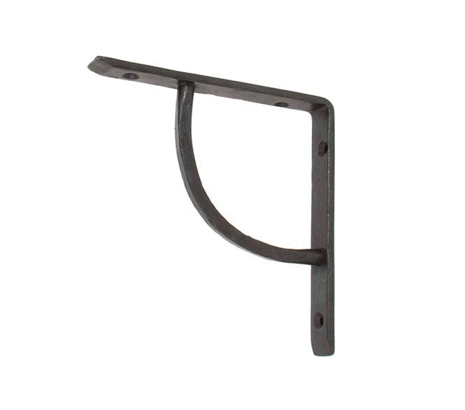 From The Anvil 83781 6'' x 6'' Plain Shelf Bracket - Beeswax