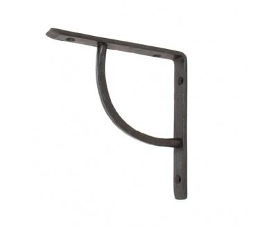 From The Anvil 83781 6'' x 6'' Plain Shelf Bracket - Beeswax