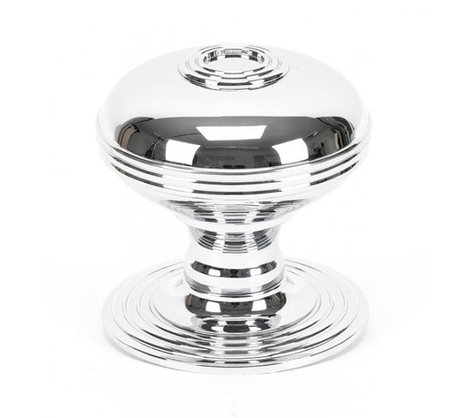 From The Anvil 83783 Prestbury Centre Door Knob  - Polished Chrome