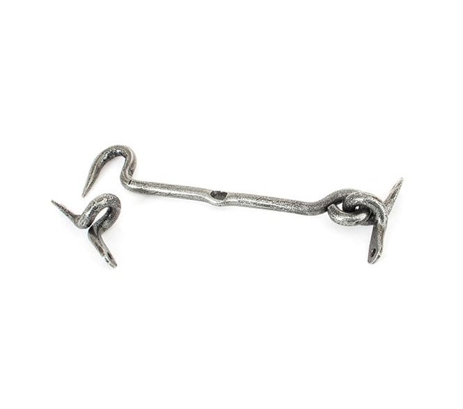 From The Anvil 83793 6 Forged Cabin Hook - Pewter