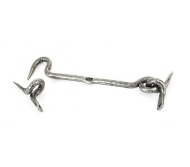 From The Anvil 83793 6 Forged Cabin Hook - Pewter