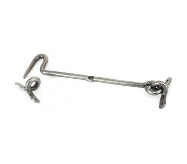 From The Anvil 83794 8 Forged Cabin Hook - Pewter