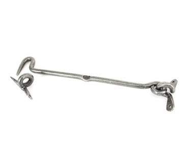 From The Anvil 83796 12 Forged Cabin Hook - Pewter