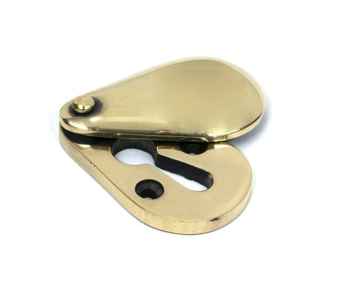 From The Anvil 83816 Plain Escutcheon - Aged Brass