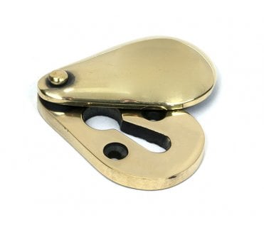 From The Anvil 83816 Plain Escutcheon - Aged Brass
