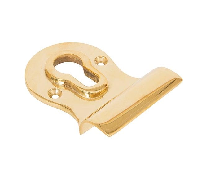 From The Anvil 83827 Period Euro Profile Door Pull - Polished Brass