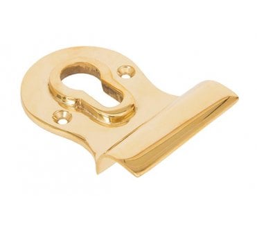 From The Anvil 83827 Period Euro Profile Door Pull - Polished Brass