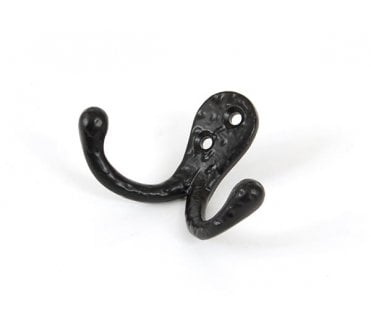 From The Anvil 83843 Celtic Double Robe Hooks  - Black
