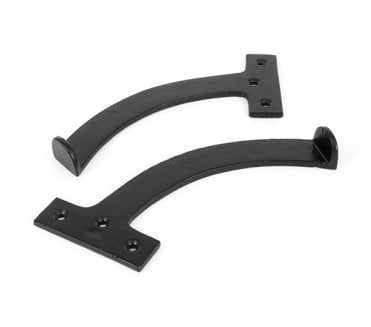 From The Anvil 83847 7 Quadrant Window Stays (Pair) - Black