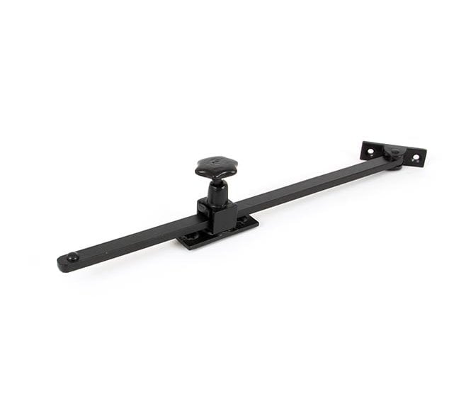 From The Anvil 83852 12 Sliding Window Stay - Black